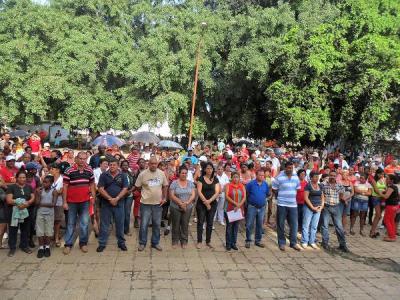 Celebran los baraguenses acto municipal por el Dia de la Rebeldía Nacional
